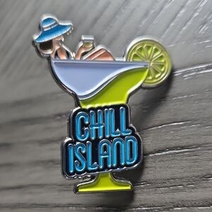 Chill Island Cocktail Pin - Royal Caribbean